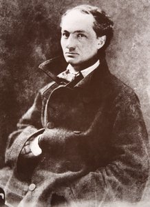 シャルルボードレール、1855年（グラビア） 作： Nadar